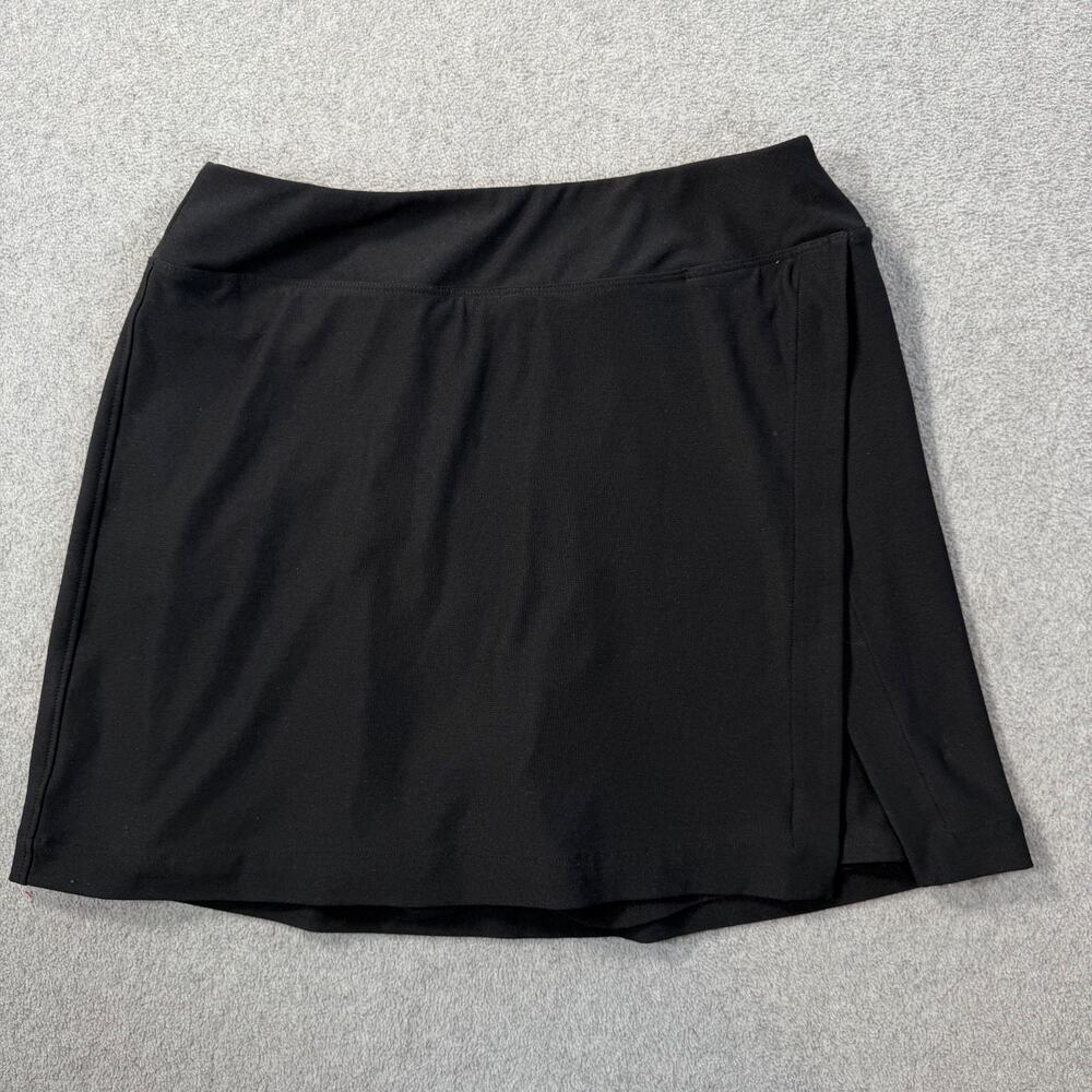 Outdoor Voices Active Skort Women's Small Black Wrap Shorts Tennis Golf